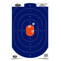 Birchwood Casey Dirty Bird 12 X 18 Silhouette Target - Blue Orange 8 Sheets #bc-35718