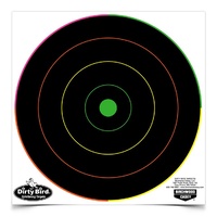 Birchwood Casey Dirty Bird Multi-color Bullseye 8 Inch Target - 20 Sheets #bc-35820