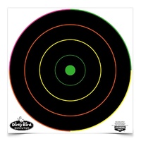 Birchwood Casey Dirty Bird Multi-color 12 Inch Bullseye Target - 10 Sheets #bc-35830