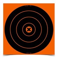 Birchwood Casey Big Burst Revealing 12 Inch Bullseye Shooting Target - 3 Sheets #bc-36123