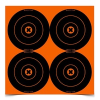 Birchwood Casey Big Burst Bb6 6 Inch Bullseye Target - 3 Sheets #bc-36612