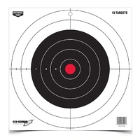 Birchwood Casey Eze-Scorer 12 Inch Bullseye Target - 5 Sheets Plain Paper #bc-37013