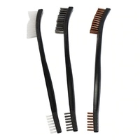 Birchwood Casey Utility Gun Brushes 3-pack - Nylon/bronze/stainless Steel #41104