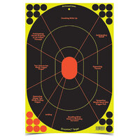 Birchwood Casey Shoot N C 12 X 18 Inch Handgun Target - 5 Targets 110 Pasters #bc-34655