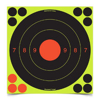 Birchwood Casey Uit Shoot N C 20cm 25/50 Meter Target - 30 Sheets 360 Pasters #bc-34082
