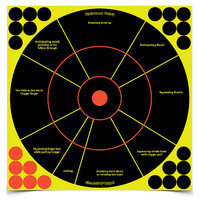 Birchwood Casey Shoot Nc 12 Inches Handgun Trainer Target Pack - 50 Sheets 1200 Pasters #bc-34075