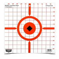 Birchwood Casey Rigid 12 Inches Crosshair Sight-in Target - 10 Targets #bc-37210