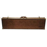 Birchwood Casey Leatherlock Takedown Deluxe Shotgun Case - Brown #bc-02357