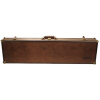 Birchwood Casey Leatherlock Takedown Deluxe Small Shotgun Case - Brown #bc-02307