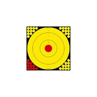 Birchwood Casey Shoot N C Long-range 17.75 Inches Bullseye Target - 5 Pack #bc-lrbet-5pk