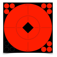 Birchwood Casey Self Adhesive Target Spots 8 Inches - Radiant Orange #bc-33916