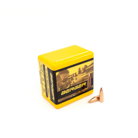 Berger 22410 22 Cal 55 Gr Flat Base Target Bullets 100 Count