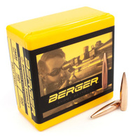 Berger B22708 22 Cal 52 Grain Flat Base Target Bullets 1000 Count Box