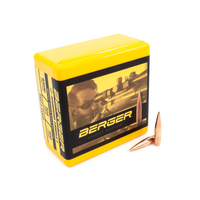Berger 24433 6mm 105 Gr Hybrid Target Reloading Bullets 100 Count Box