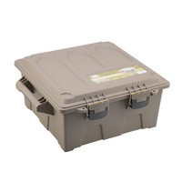 Buffalo River .50 Cal Plastic Ammo Crate Utility Box Large - Dark Earth #br10118