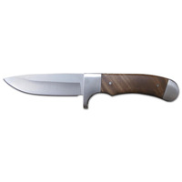 Buffalo River Hunterfixed Blade Wood Knife - 420 Stainless Steel #Br85yw