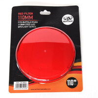 Buffalo River Red Filter To Suit T61led Spotlight - 110 Mm #brlt6red