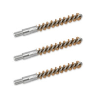 Boretech Benchmark Phosphor Bronze Bore Brass Pistol Brush .22 Cal - 3pk #btbp-22-003