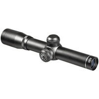 Barska Compact Contour 1 Inch Tube Rifle Scope - 2X20Mm 30/30 Reticle #ac12178