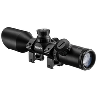 Barska Compact Riflescope Re Greg - Matte Black 3-9X42Ir 30Mm Tube W Illuminate Focal #baac13268