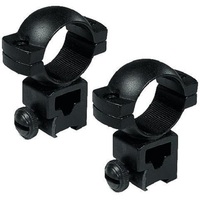 Barska 1 Inch High Dovetail Style Riflescope Rings - For .22 Rimfire And Airgun Rifles #84903