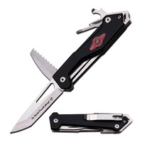 Busted Knuckle Garage 7.5 Inch Tanto Folding Knife Multi-tools - Liner Lock #bkg-mk002