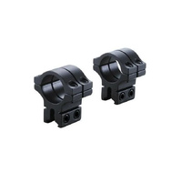 Bkl Corp 1 Inch  Double Strap Dovetail Scope Rings Matte Black #bkl-263-mb