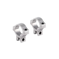 Bkl Bkl-303l-s 30mm Low Profile Long Dovetail Scope Rings Matte Silver