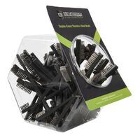 Breakthrough Clean Technologies Double-ended Stainless Steel Wire Brush - 50pk Jar #btdessb
