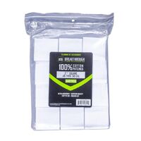 Breakthrough Clean Technologies Cotton Patches - 2.5" Square, .45 Thru .58 Caliber, 540-pack W/ Plastic Tray #btcps212540