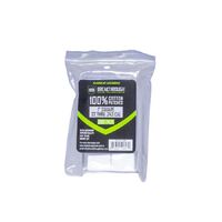 Breakthrough Clean Technologies Cotton Patches - 1" Square, .22 Thru 243 Caliber, 200-pack W/ Plastic Tray #btcps1200