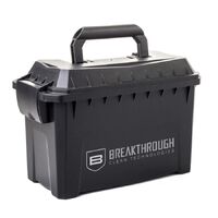 Breakthrough Clean Technologies Ammo Can - 9.75"l X 4.75"w X 6"h, Black #btammocan