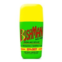 Bushman Roll-On Personal Insect Repellent - 12-Pack 65G 20% Deet Non-Greasy #br0065G