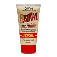Bushman Ultra Drygel Insect Repellent - 12-Pack 75G 80% Deet 15 Hours #bu0075G