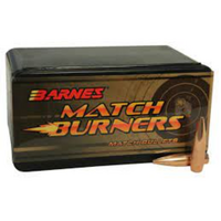 Barnes B30230 Match Burner 6.5mm 140gr Boat Tail Match Grade Bullets (100)