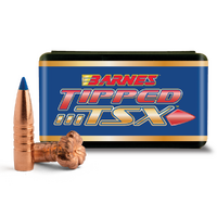 Barnes Tipped Tsx .277 Cal 110gr Polymer-tip Hunting Bullets 50 Pack