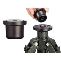 Bog Quick Change Lightweight Aluminum Mpa Adapt A Pod - Black #bg735554