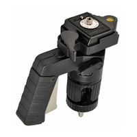 Bog Pca Professional Camera Adapter Pistol Grip Style Ballhead - Black #bg735546