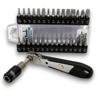 Borka Tools Sbk Screwdriver Bits Kit 32 Piece Ratchet Set