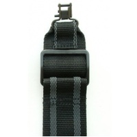 Boonie Packer 2+2 Gun Sling With Blued Swivels - 2 Inch Clingstrips Safety Lock #22qsw