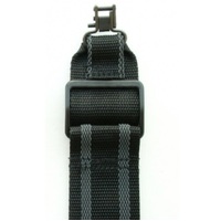 Boonie Packer 2+2 Gun Sling With Blued Swivels - 2 Inch Clingstrips Safety Lock #22Qsw
