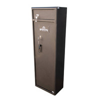 Boston Security Safe Ab Cat Heavy-duty All-steel Construction - 20 Gun #bssafe20key