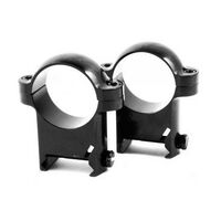 Burris 1 Inch Zee Solid Steel Rifle Scope Rings - High Gloss Fits Weaver-style Bases #bm420082