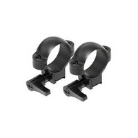 Burris Rimfire And Airgun Rifle Scope Rings 1 Inch Qd Mount - Matte Steel Medium #bm420068