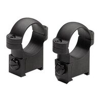 Burris Solid Steel Cz Style 1 Inch Rifle Scope Ring Mounts - Medium Cz 527 Short Action #bm420140