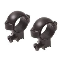 Burris Tactical Rifle Scope Signature Rimfire Rings 1 Inch - High Height Matte Black #bm420556