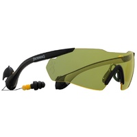 Browning Shooting Glasses With Sound Shield Anti Bruit Yellow Lense