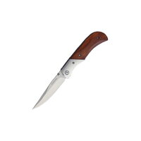 Browning Clip Point Linerlock Pakkawood Folding Knife - 3.88 Inch Closed #3220028
