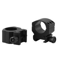 Ccop Heavy Duty Tactical Scope Rings - 1-pair Medium Profile 1" Tube 20mm Weaver Rail #ar-1003wm