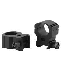 Ccop Heavy Duty Tactical Scope Rings - 1-pair High Profile 1" Tube 20mm Weaver Rail #ar-1003wh